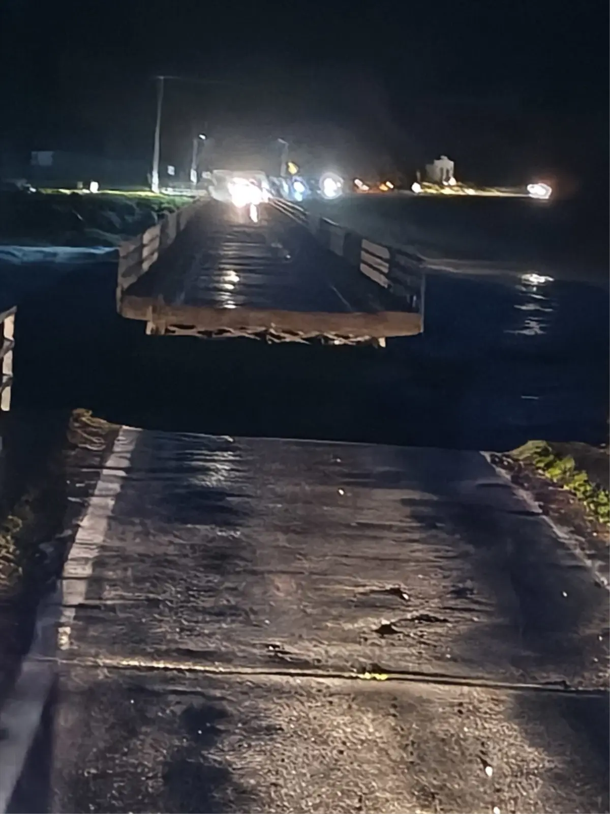 Susurluk’ta Köprü Çöktü