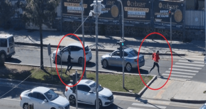 Tabanca ile kovaladı, peş peşe ateş etti; O anlar kamerada