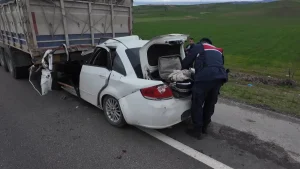 Taşova’da Trafik Kazası: 2 Ölü