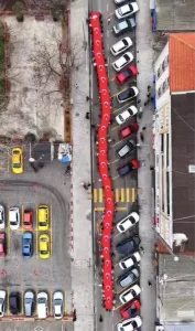 Tekirdağ’da Bayrağa Saygı Yürüyüşü