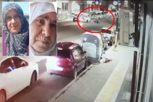 Teravih namazına giden gelin-kaynananın ölüm anı kamerada