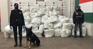 Thorin ve Neptün yakaladı! Kapıkule’de 914 kilo esrar ele geçirildi