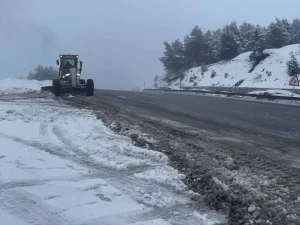 Tokat-Sivas Yolunda Kar Etkili