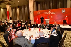 Trabzon’da şehit aileleri ve gaziler için iftar programı düzenlendi