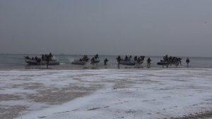 Türk ve İspanyol askerlerinden Almanya’da amfibi güç gösterisi