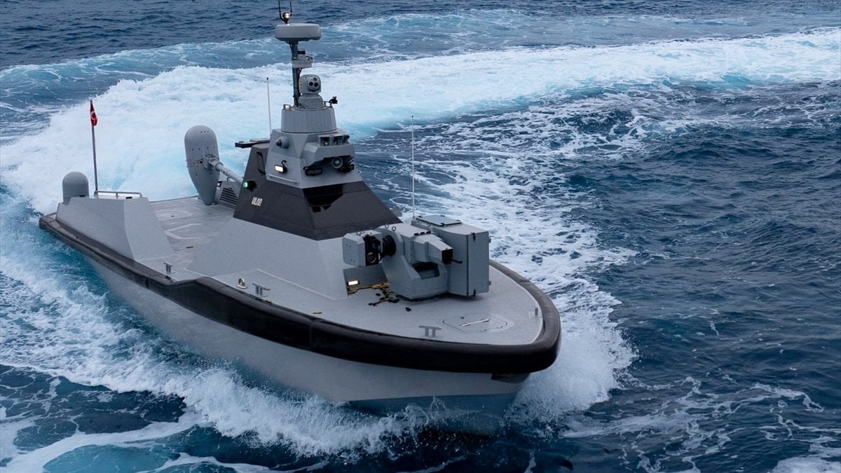 Türkiye’nin ilk SİDA’sı suya indi, yerli silahla göreve başladı