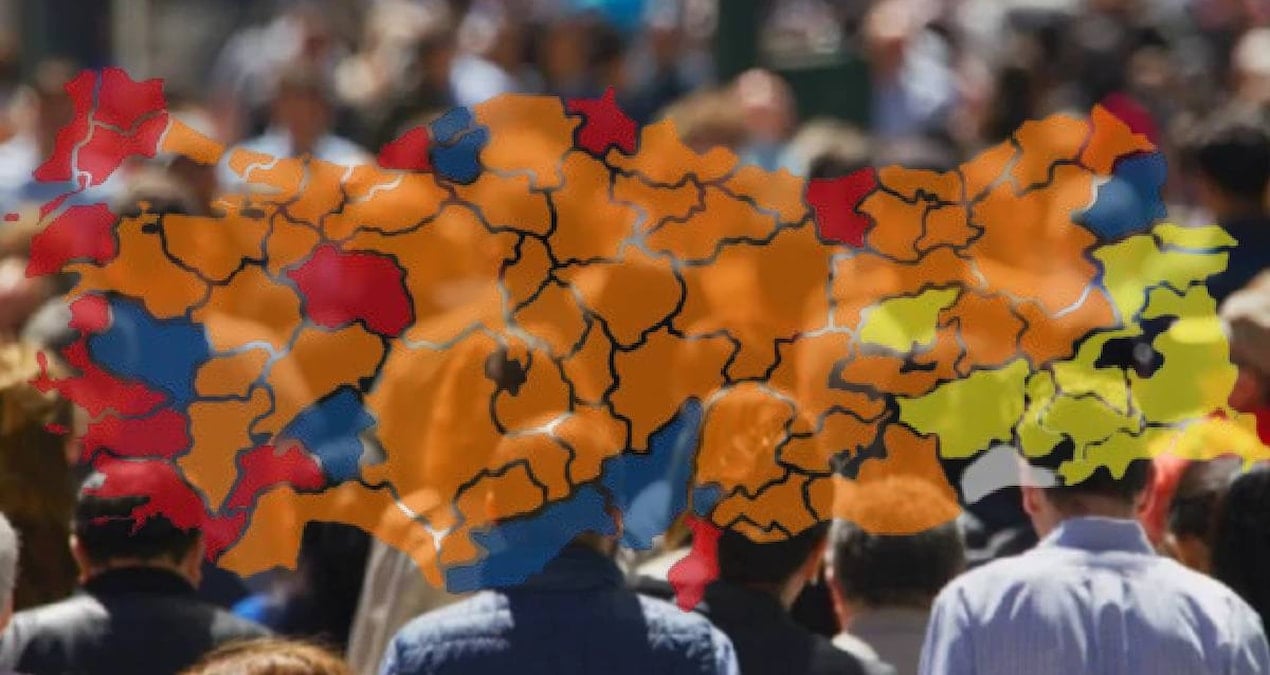 Türkiye’nin yaş haritası sil baştan değişti: İşte en genç ve en yaşlı şehirler