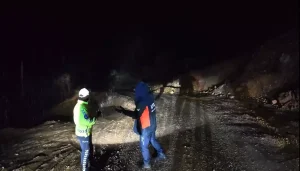 Tut’ta Heyelan: İki Ev Tahliye Edildi