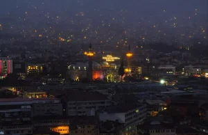 Ulu Cami’de Ramazan Mahyası