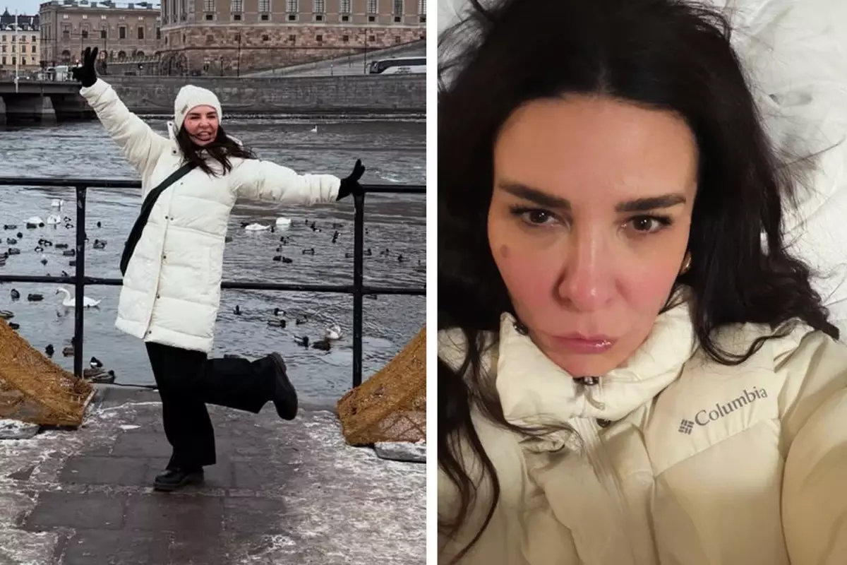 Ünlü şarkıcı Fatma Turgut’un yüzü soğuktan bu hale geldi