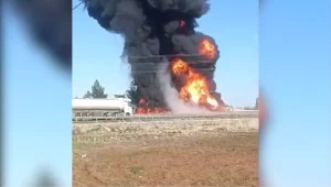 Viranşehir’de TIR Yangını: Şoför Hastaneye Kaldırıldı