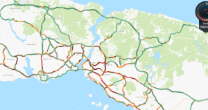 Yağmur İstanbulluları esir aldı! Harita kızardı, yoğunluk yüzde 70’i aştı!