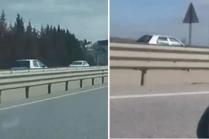 Yaşını duyanların ağzı açık kaldı! Kilometrelerce ters yönde ilerledi, trafiği birbirine kattı
