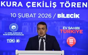 “Yüzyılın Konut Projesi” kapsamında Bilecik’te yapılacak konutların kurası çekildi