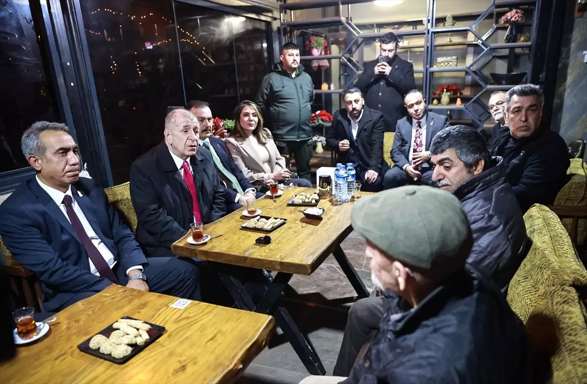 Zafer Partisi Genel Başkanı Ümit Özdağ, Hatay’da ziyaretlerde bulundu