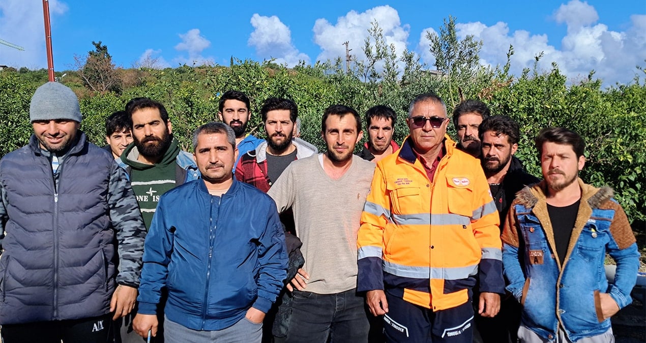 3 aydır maaş alamayan TOKİ işçileri eylem yaptı