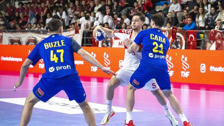 A Milli Erkek Hentbol Takımı, Romanya’ya yenildi