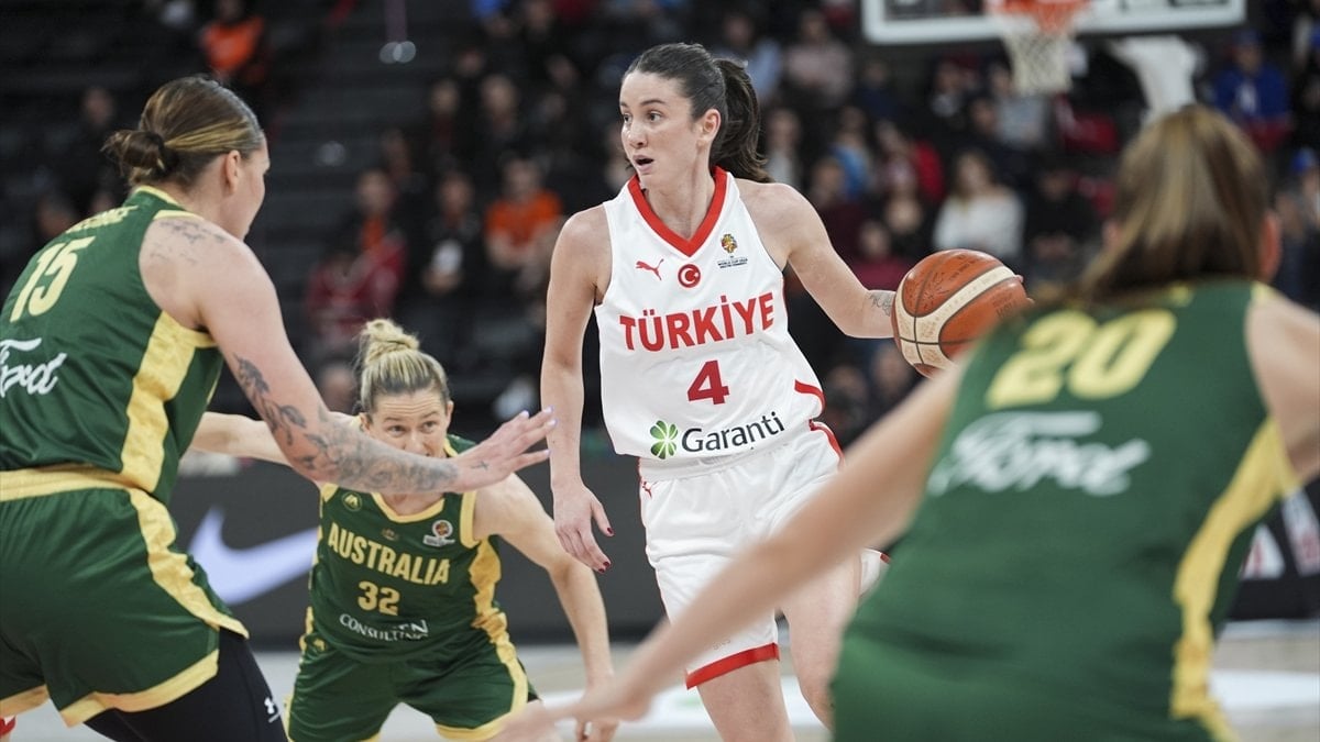 A Milli Kadın Basketbol Takımı, Avustralya’ya kaybetti