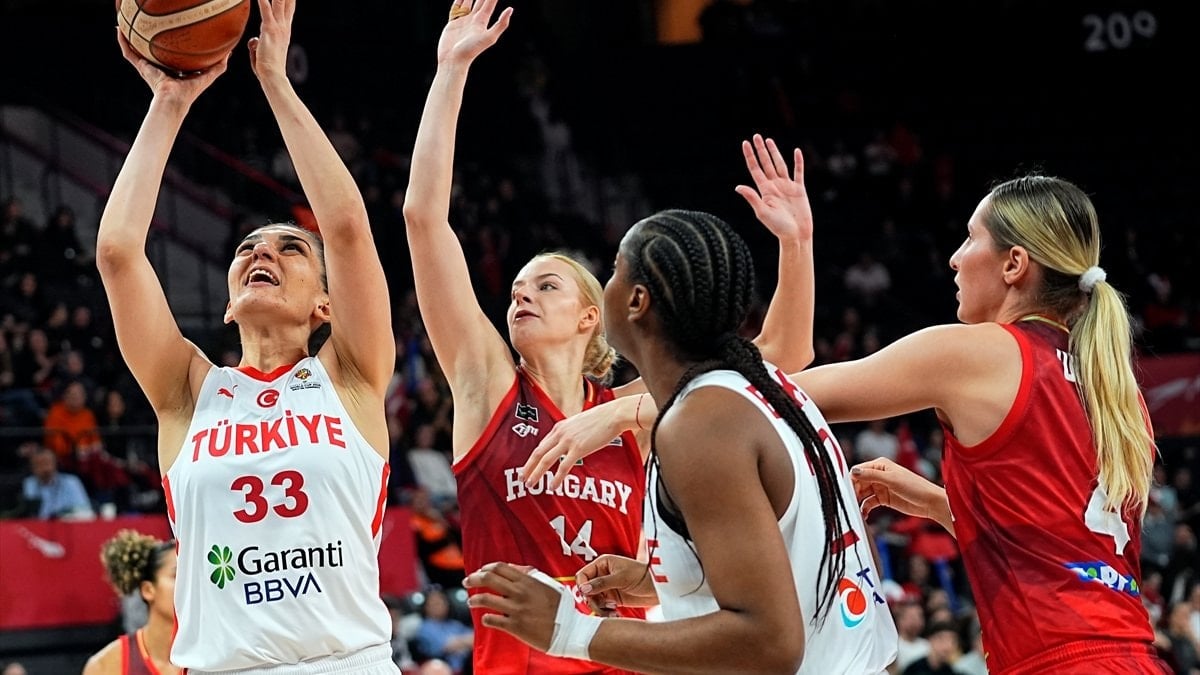 A Milli Kadın Basketbol Takımı, Macaristan’a yenildi