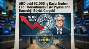 ABD’de 92 Bin İş Kaybı FED’i Neden Korkutmadı? İşte Piyasaların Atladığı Büyük Gerçek!