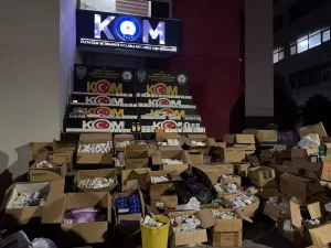 Adana’da Ruhsatsız Depoya Operasyon