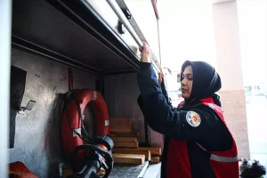 Adana’nın Kahraman Kadın İtfaiyecileri