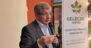 Ahmet Davutoğlu’ndan 8 Mart mesajı