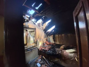 Alaçam’da Ev Yangını