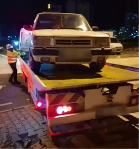 Alkollü Sürücüye 455 Bin Lira Ceza