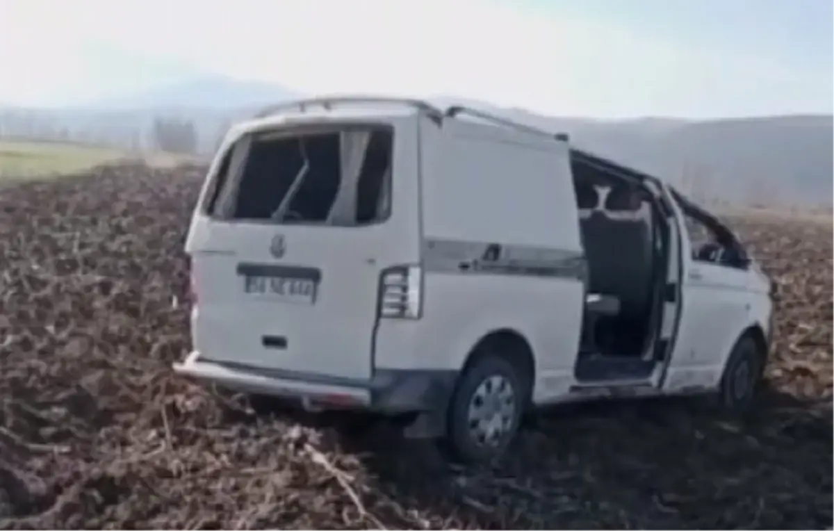 Amasya’da Minibüs Devrildi: 8 Yaralı