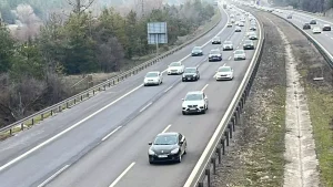 Anadolu Otoyolu’nda Hafif Yoğunluk