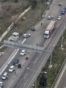 Ankara’da Helikopter Destekli Trafik Denetimi