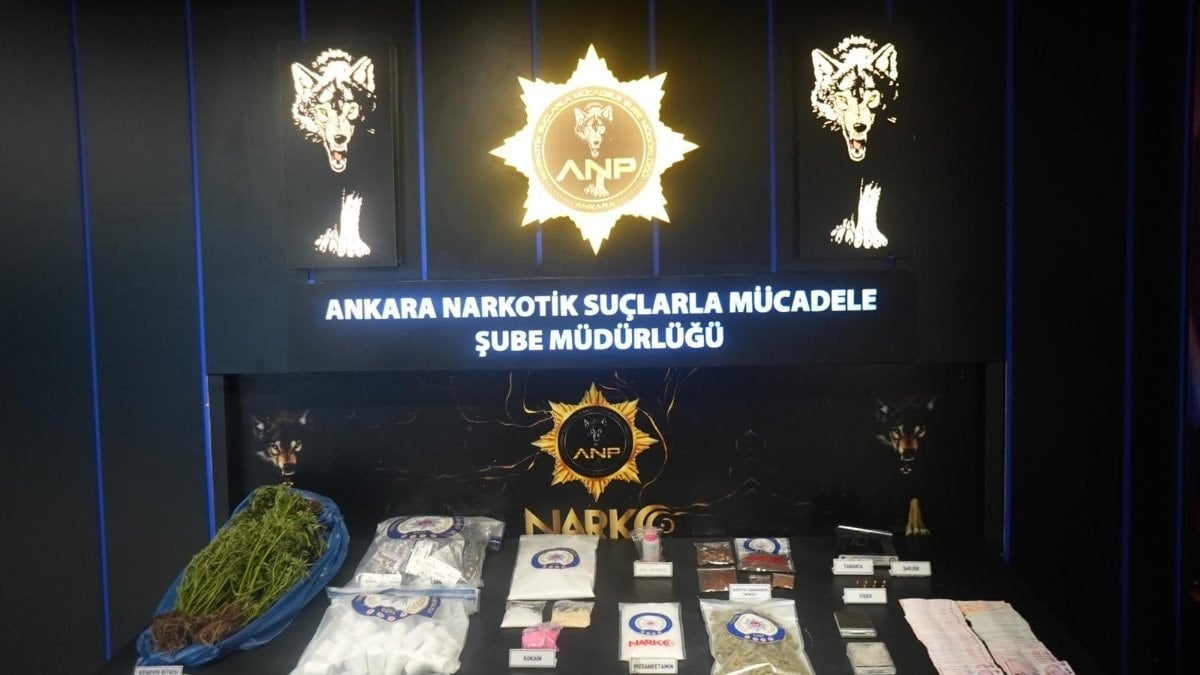 Ankara’da narkotik operasyonları: 28 tutuklama