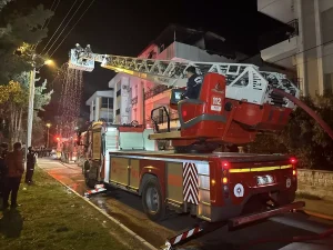 Antalya’da Apartman Yangını