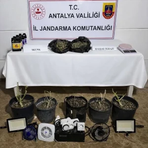 Antalya’da Uyuşturucu Operasyonu: 1 Gözaltı
