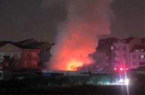 Arnavutköy’de Hurdalıkta Yangın
