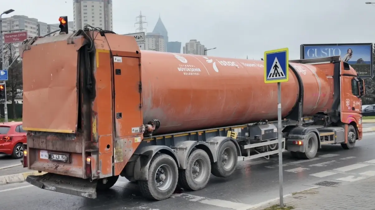 Ataşehir’de Skuter Kazası