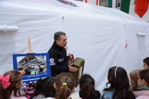 AUSAR Ekibi’nden Kreş Öğrencilerine Afet Eğitimi