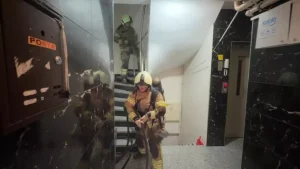 Avcılar’da Bulaşık Makinesi Yangını