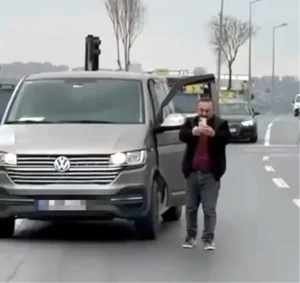 Avcılar’da Gergin Trafik Olayı