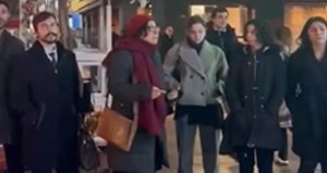 Avukatlar Fatma Nur ve kızı Hifa İkra için eylem yaptı