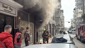 Aydın’da İş Yerinde Yangın