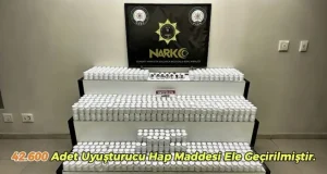 Balıkesir’de 42 Bin Sentetik Ecza Hapı Ele Geçirildi