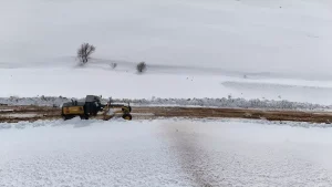 Bayburt’ta Karla Mücadele Bayram Öncesi Çalışmaları