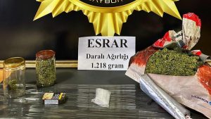 Bayburt’ta narkotik operasyonu