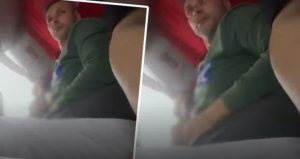 Bayramda yolcu otobüsünde skandal görüntü! Kadın gizlice kayda aldı