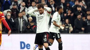 Beşiktaş’ın evindeki yenilmezlik serisi son buldu