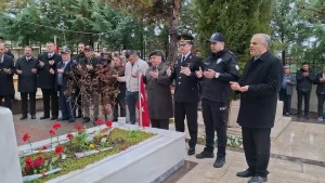 Beypazarı’nda bayramlaşma töreni düzenlendi