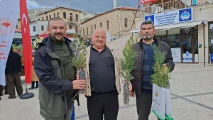 Beypazarı’nda Fidan Dağıtımı