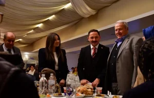 Biga Kaymakamı Kayabaşı şehit yakınları ve gazilerle iftarda buluştu